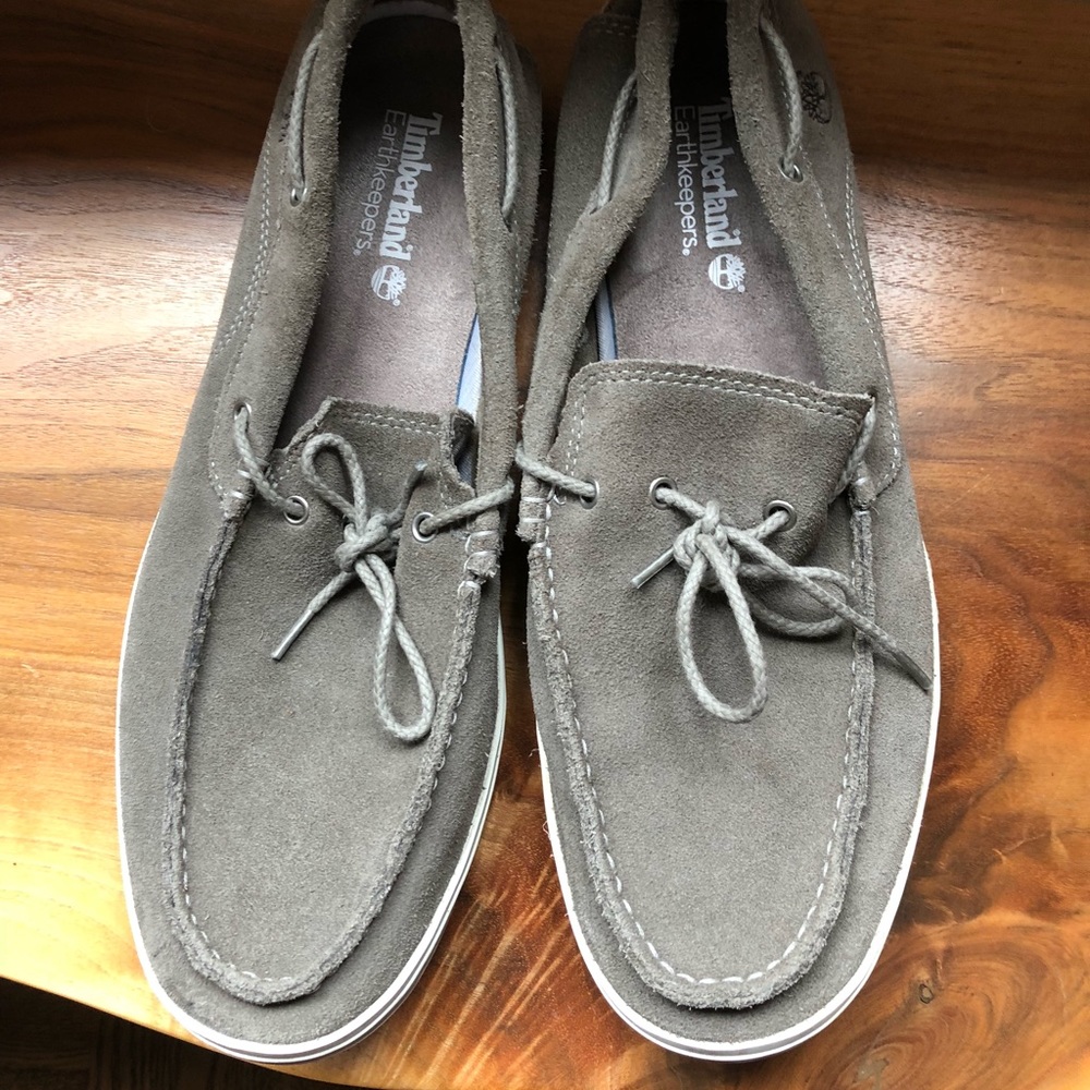 Timberland super soft suede moccasin/boat shoe 11